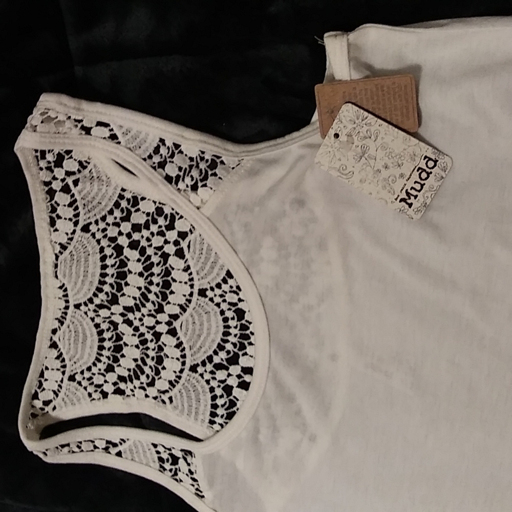 MUDD LACED TANK - Picture 2 of 4